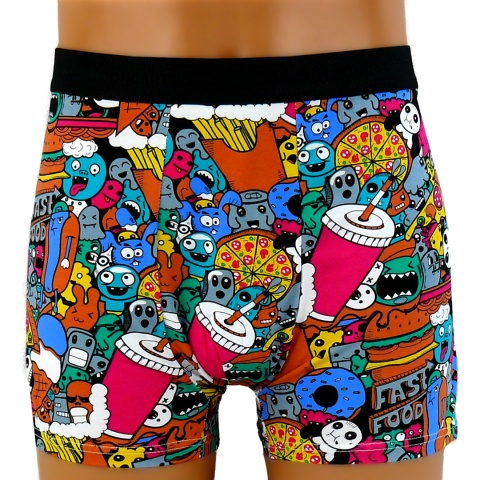 MĘSKIE BOKSERKI BAWEŁNIANE kolorowe DUŻE ROZMIARY 5XL