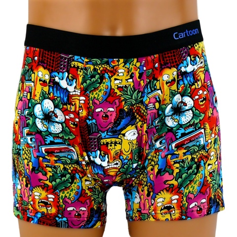 MĘSKIE BOKSERKI BAWEŁNIANE kolorowe DUŻE ROZMIARY 6XL