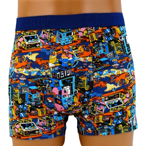 MĘSKIE BOKSERKI BAWEŁNIANE kolorowe DUŻE ROZMIARY 6XL