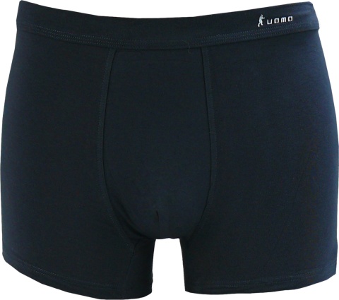 TOM.NY BOKSERKI MĘSKIE gładkie BAWEŁNIANE grafitowe 2XL