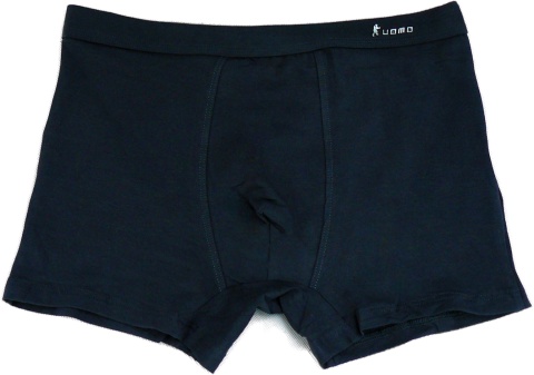 TOM.NY BOKSERKI MĘSKIE gładkie BAWEŁNIANE grafitowe 2XL