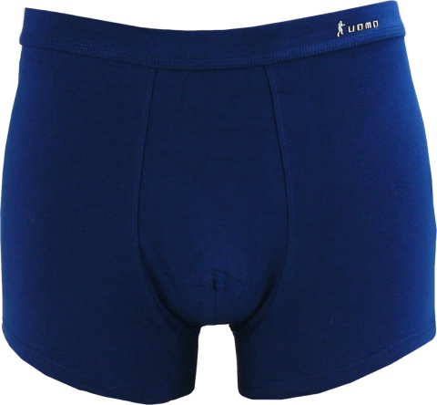 TOM.NY BOKSERKI MĘSKIE gładkie BAWEŁNIANE granatowe XL