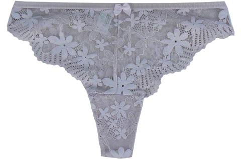 VICTORIA BRAZYLIANY DAMSKIE figi KORONKOWE L pastelowy róż