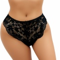 VICTORIA BRAZYLIANY DAMSKIE figi KORONKOWE S czarne