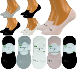 5X Kolorowe Stopki Damskie Skarpetki AURA.VIA 38-41