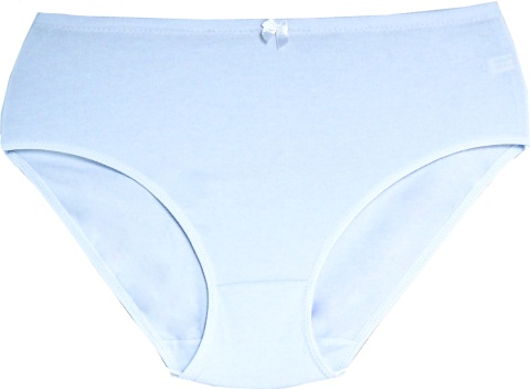 728 DORIMODES GŁADKIE BAWEŁNIANE MAJTKI DAMSKIE figi MAXI 2XL białe