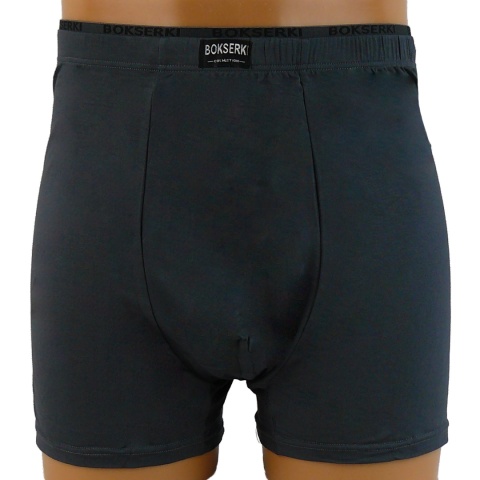 MĘSKIE BOKSERKI Majtki Bambusowe DUŻE ROZMIARY 6XL niebieskie