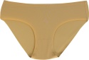 Majtki Bezszwowe Figi Laserowo Cięte Damskie Wyższy Stan beżowe XXL