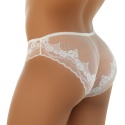 NEW WAVE Seksi Koronkowe Majtki Figi Damskie XL ecru
