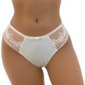 NEW WAVE Seksi Koronkowe Majtki Figi Damskie XL ecru