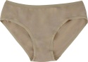 Gładkie Klasyczne Majtki Damskie Figi Młodzieżowe Bawełna beżowe L/XL