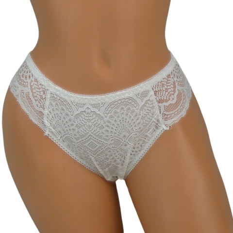 KAROMI FULINA 407 DAMSKIE koronkowe FIGI BRAZYLIANY ecru 3XL