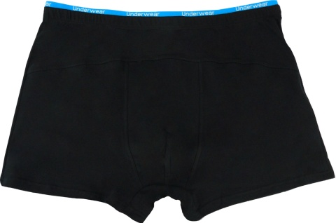 MĘSKIE BOKSERKI Majtki Bawełniane Szorty DUŻE ROZMIARY 3XL czarne