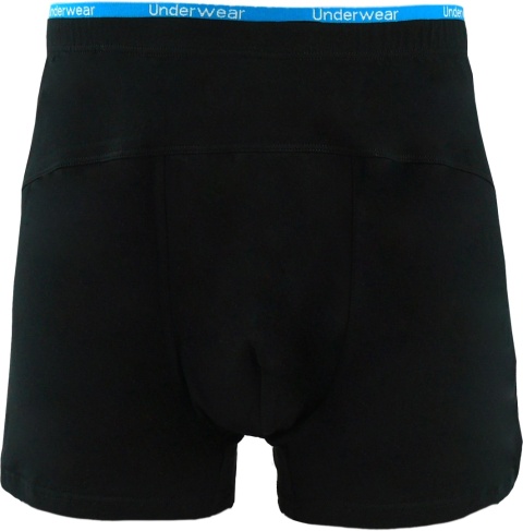 MĘSKIE BOKSERKI Majtki Bawełniane Szorty DUŻE ROZMIARY 4XL czarne