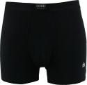 Męskie Bokserki Szorty Gładkie Majtki Bawełna Modal 2XL czarne