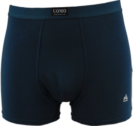 Męskie Bokserki Szorty Gładkie Majtki Bawełna Modal L grafitowe