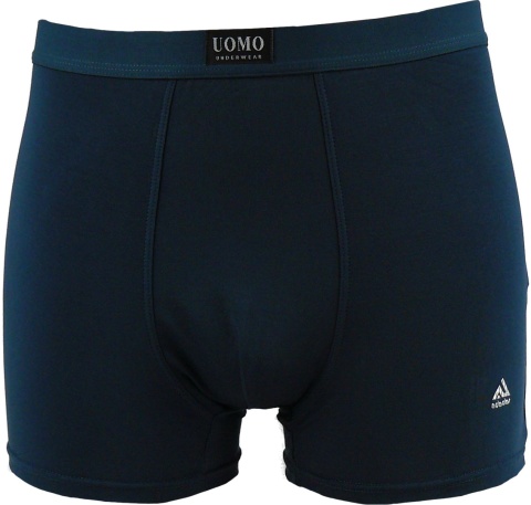 Męskie Bokserki Szorty Gładkie Majtki Bawełna Modal L grafitowe