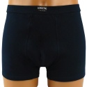 Męskie Bokserki Szorty Gładkie Majtki Bawełniane granatowe 2XL