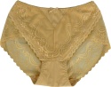NEW WAVE D542 PIĘKNE FIGI KORONKOWE MAJTKI DAMSKIE XXL beżowe