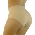 Opinające Majtki Bezszwowe Figi Laserowo CięteWyższy Stan białe XL