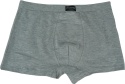 TOM.NY BOKSERKI MĘSKIE gładkie BAWEŁNIANE szary 3XL