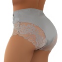 Wysoki Stan Pełne Majtki Damskie Figi Koronkowe 3XL fango
