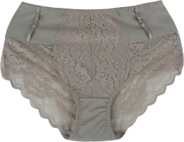 Wysoki Stan Pełne Majtki Damskie Figi Koronkowe 4XL fango