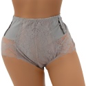 Wysoki Stan Pełne Majtki Damskie Figi Koronkowe 4XL fango