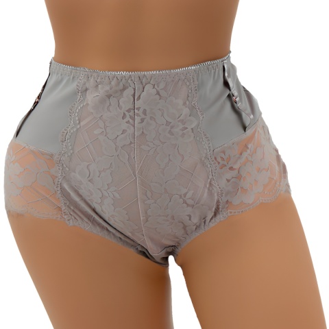 Wysoki Stan Pełne Majtki Damskie Figi Koronkowe 4XL fango