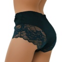 Wysoki Stan Pełne Majtki Damskie Figi Koronkowe 5XL zielone