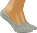 Stopki Bambusowe Krótkie Skarpetki Damskie Jednolite szare 35-38