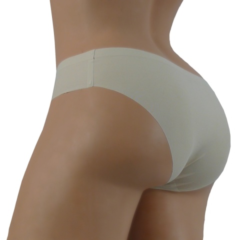 DYANA BEZSZWOWE MAJTKI DAMSKIE figi LASEROWO CIĘTE cieliste roz. S