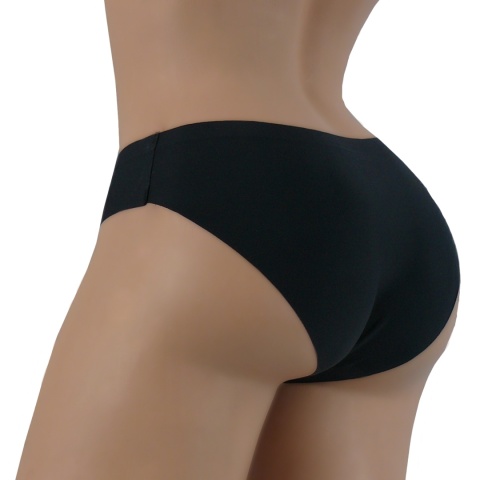 DYANA BEZSZWOWE MAJTKI DAMSKIE figi LASEROWO CIĘTE czarny roz. M