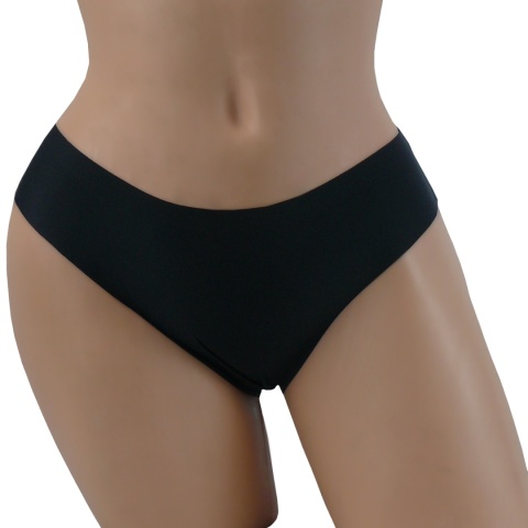 DYANA BEZSZWOWE MAJTKI DAMSKIE figi LASEROWO CIĘTE czarny roz. S