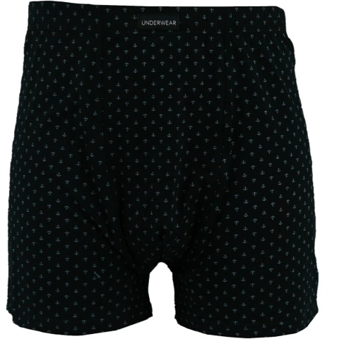 MĘSKIE BOKSERKI Majtki Bawełniane Szorty DUŻE ROZMIARY 5XL czarne