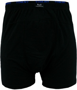 MĘSKIE BOKSERKI Majtki Bawełniane Szorty DUŻE ROZMIARY 5XL czarne
