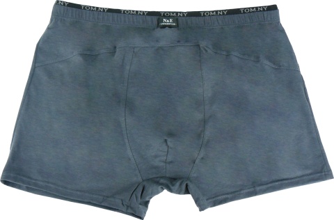 MĘSKIE BOKSERKI Majtki Bawełniane Szorty DUŻE ROZMIARY 5XL grafitowe