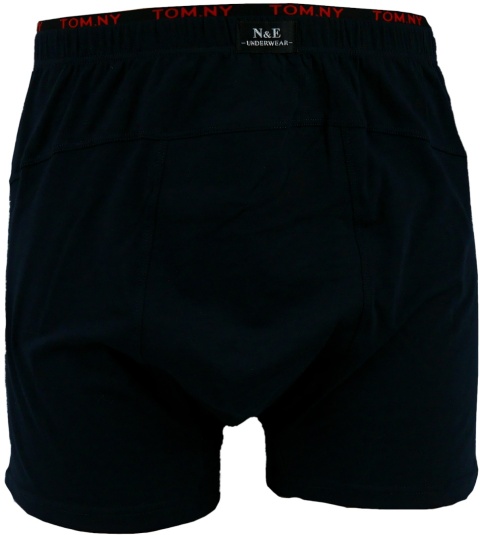 MĘSKIE BOKSERKI Majtki Bawełniane Szorty DUŻE ROZMIARY 4XL granatowe