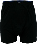MĘSKIE BOKSERKI Majtki Bawełniane Szorty DUŻE ROZMIARY 6XL czarne