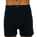 MĘSKIE BOKSERKI Majtki Bawełniane Szorty DUŻE ROZMIARY 4XL granatowe