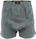 MĘSKIE BOKSERKI Majtki Bawełniane Szorty DUŻE ROZMIARY 6XL szare