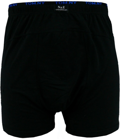 MĘSKIE BOKSERKI Majtki Bawełniane Szorty DUŻE ROZMIARY 7XL czarne