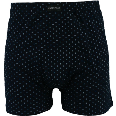 MĘSKIE BOKSERKI Majtki Bawełniane Szorty DUŻE ROZMIARY 5XL granatowe