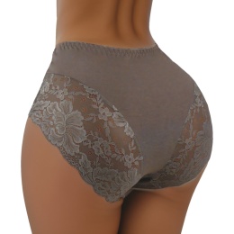 Plus Size Śliczne Majtki Damskie Bawełniane Figi Koronkowe 3XL fango