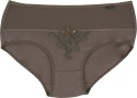 Zmysłowe Majtki Bawełniane Figi Damskie Lekko Opinające XL fango