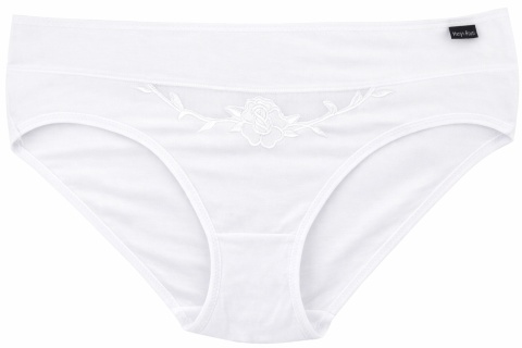 Majtki damskie bawełniane gładkie figi Zestaw 5 sztuk 2XL komfortowe